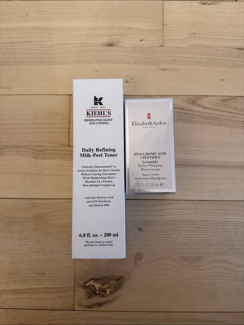 New Kiehl's and Elizabeth Arden Toner & Moisturizer Bundle
